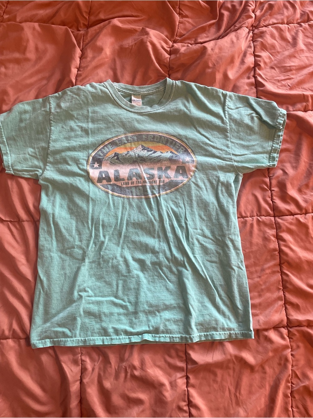 Teal Alaska Short Sleeve Shirt